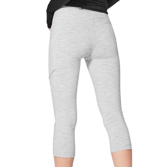 Lululemon Speed Up Crop 21" Wee Are From Space Nimbus Battleship Sz 4 EUC - Picture 2 of 10